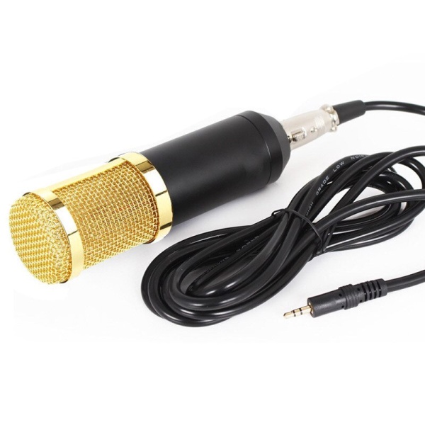 OXID BM-800 35mm Condenser Mikrofon + Ses kartı uyumlu XLR-XLR