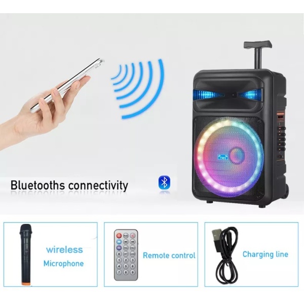 BLUETOOTH 12 Q12 TAŞINABİLİR ŞARJLI HOPARLÖR