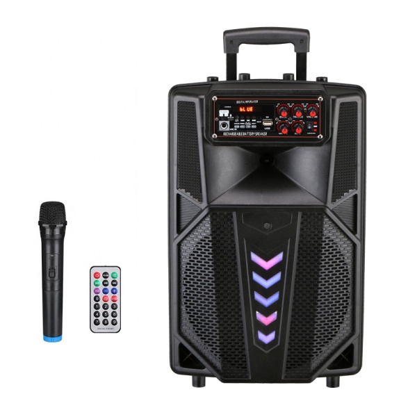 LT-1205 ŞARZLI+BLUETOOH+TELSİZ MİKROFONLU KARAOKE PARTY BOX TAŞINABİLİR ŞARJLI HOPARLÖR