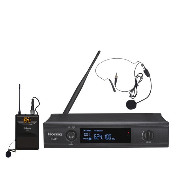 König K-401Y Uhf Yaka Telsiz Mikrofon