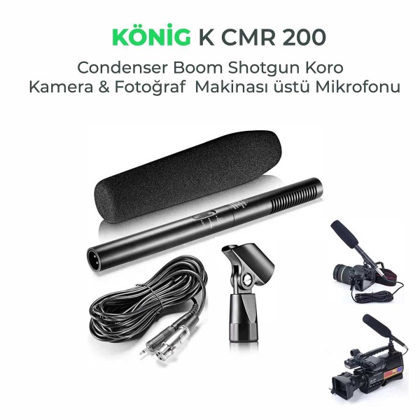 König K-CMR 200 Kamera Mikrofonu