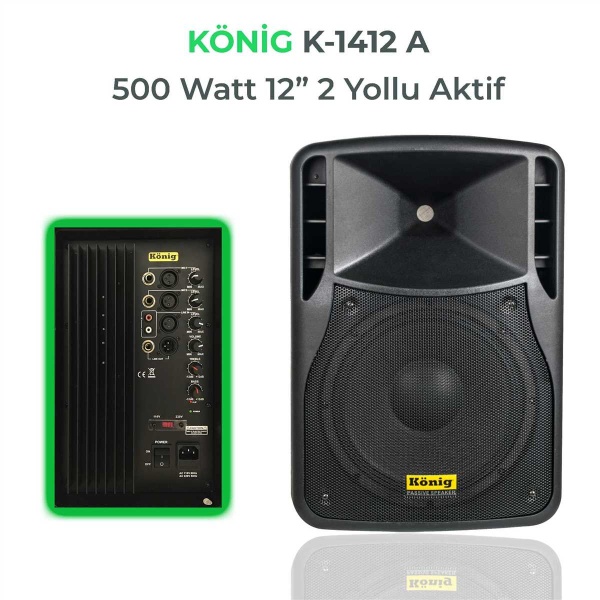 König K-1412A 12 500W Aktif Kabin