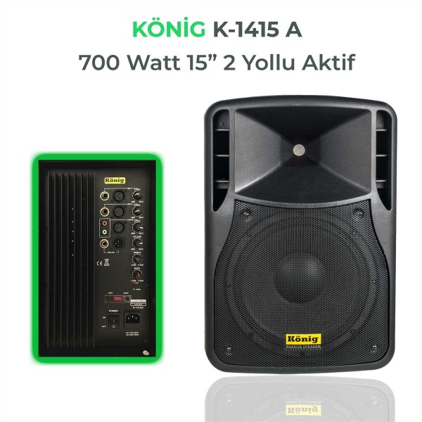 König K-1415A 15 700W Aktif Kabin