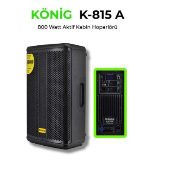 König K-815A 15 800W Aktif Kabin