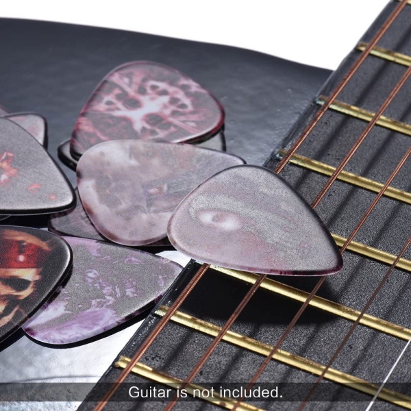 Alice Ap-10R1 Tek Taraf Baskılı Renkli Gitar Penası
