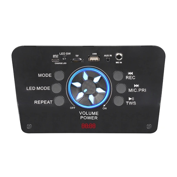 NDR-Q69 Bluetoth Speaker 2x6,5 265*220*460MM Sırt Çantası Askılı