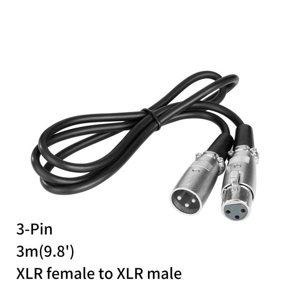 MİKROFON KABLOSU XLR-XLR 03 METRE ECO