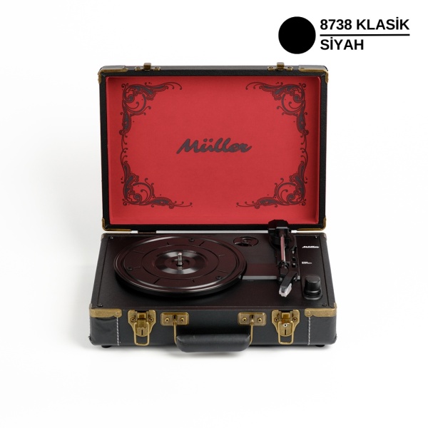 Müller Mr-350Bt Nostaljik Pikap Klasik-Siyah