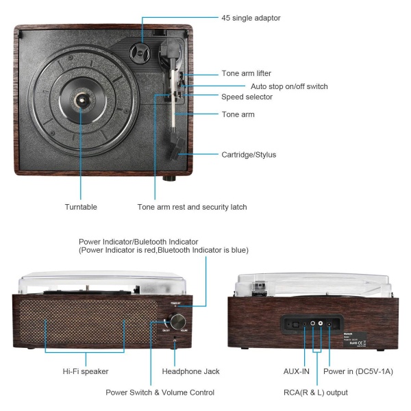 Ktools K046 Joy Plak Çalar