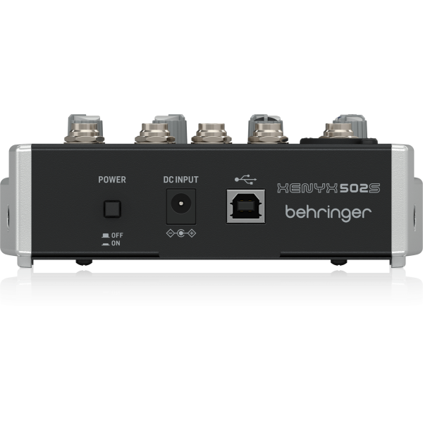 Behringer XENYX 502S Premium Analog 5-Input Mixer with USB Streaming Interface