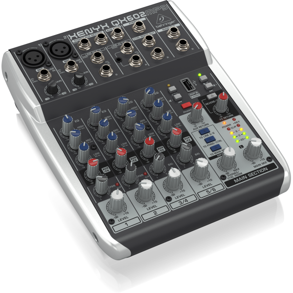 Behringer QX602MP3 6 Kanal Mp3lü Mikser