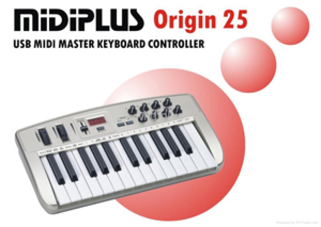 MIDIPLUS ORIGIN 25 USB MIDI KEYBOARD