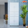 BADE 4 Kapak 2 Çekmeceli Dolap, Çok Amaçlı Dolap, Banyo Dolabı, Mutfak Dolabı