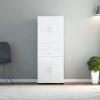 BADE 4 Kapak 2 Çekmeceli Dolap, Çok Amaçlı Dolap, Banyo Dolabı, Mutfak Dolabı