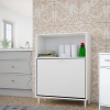 İLKBAHAR 75x100 cm 2 Sepetli Tek Gözlü Çok Amaçlı Dolap, Banyo Dolabı, Mutfak Dolabı