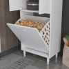 GAMZEM 50x140 cm Erzak Sepetli Mutfak Dolabı