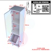 MODİLAYN ECRİN 40x136 cm Çamaşır Ve Erzak Bölmeli Çok Amaçlı Dolap