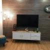 Modilayn CLAROS TV SEHPASI MEŞE - BEYAZ 150X40X60