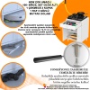 Modilayn DOQU L Set Ocak Altı Dolabı 65x88x56 cm Boyutlarında 2 Kapak 1 Raf ve 2 Göz Bölmelidir