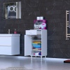 Modilayn EMİR 35 x 88 x 32,5 cm 1 Çekmece 1 Kapak 2 Raf 3 Bölme Çok Amaçlı Banyo & Mutfak Dolabı 