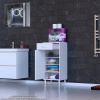 Modilayn EMİR 35 x 88 x 32,5 cm 1 Çekmece 1 Kapak 3 Raf 4 Bölme Çok Amaçlı Banyo & Mutfak Dolabı 