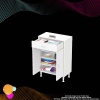 Modilayn EMİR 65 x 88 x 32,5 cm 1 Çekmece 2 Kapak 3 Raf 4 Bölme Çok Amaçlı Banyo & Mutfak Dolabı 
