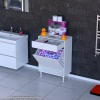 Modilayn EMİR 65 x88x32,5 cm 1 Sepetli kirli çamaşır  düzenleyici dolap