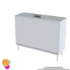 Modilayn SÖKE 95x75x32,5 cm lik Ultra Geniş 3 Çamaşır Sepet Hazneli Dolap Banyonuzun Yeni Gözdesi