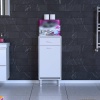 Modilayn MELİS 45x88x32,5 cm ÇEKMECELİ ÇAMAŞIR SEPETLİ BANYO DOLABI