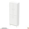 Modilayn YENİ AFRA 55x173x32,5 cm lik 1 Çekmece, 1 Göz Sepet, 2 Kapak, 8 Raf Dar Alan Banyo Dolabı