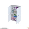 Modilayn OHBE 85x138x32,5 cm Ekstra Düzen İçin Kullanışlı 4 Kapak 4 Bölmeli Banyo Mutfak Dolabı