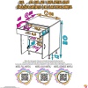 Modilayn DOQU XXXL Set Ocak Altı Dolabı 80x88x56 cm Boyutlarında 2 Kapak 1 Raf ve 2 Göz Bölmelidir