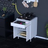 Modilayn DOQU L Set Ocak Altı Dolabı 65x88x56 cm Boyutlarında 2 Kapak 1 Raf ve 2 Göz Bölmelidir
