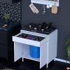 Modilayn DOQU XXXL Set Ocak Altı Dolap 80x88x56 cm Ölçülerinde 2 Kapaklı ve 1 Gözlü Tüp Bölmelidir