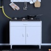 Modilayn DOQU XXXL Set Ocak Altı Dolabı 80x88x56 cm Boyutlarında 2 Kapak 1 Raf ve 2 Göz Bölmelidir