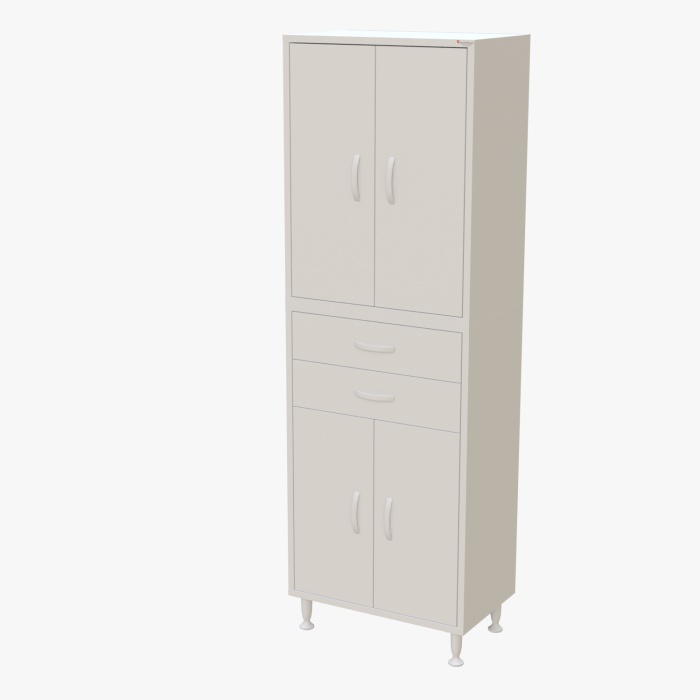 Modilayn SOFT ERA 55 x 187,9 x 32,5 cm Kapaklı Ve Çekmeceli Çok Amaçlı Banyo & Mutfak Dolabı