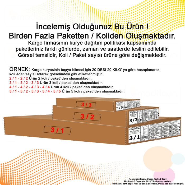 Modilayn SİLVA LOYA 59,6 x 194,6 x 56 cm 2 Kapaklı Ankastre Fırın ve Mutfak Dolabı