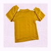 Play Desenli Erkek Çocuk Hardal Renk Polo Yakalı Sweatshirt - 8-9-10-11-12 Yaş - Düğmeli - İp Kumaş - Ribanalı Kol - Dört Mevsim Kullanıma Uygun