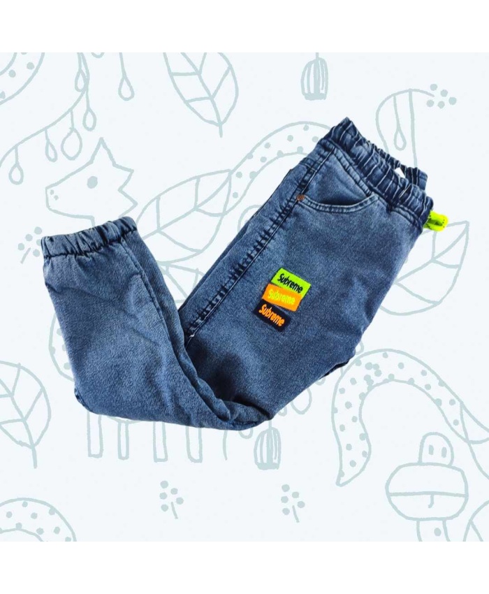 Çocuk Peluş İçli Pantolon - Kış Mevsimi Sıcak Tutucu Lastikli Bacak ve Bel Özellikli