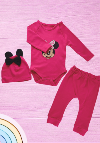 Kız Bebek Pembe Takımı | 3 - 18 Ay