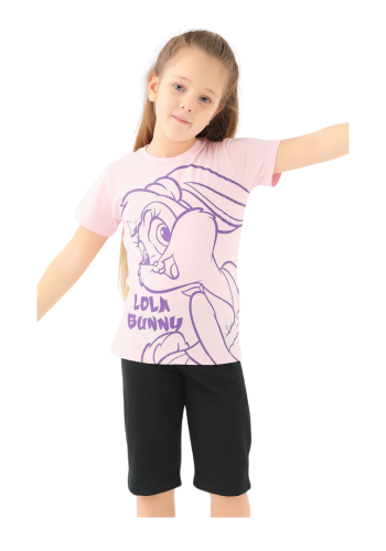 Kız Çocuk Pembe Tişört | 2 - 8 Yaş