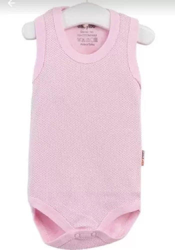 Kız Bebek Zıbın | Sıfır Kol | Kız Bebek Body | Çıtçıtlı | 1 - 9 Ay