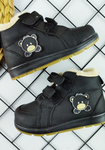 İçi Tüylü Detaylı Çocuk Bot - Su Geçirmez Ve Isıtıcı