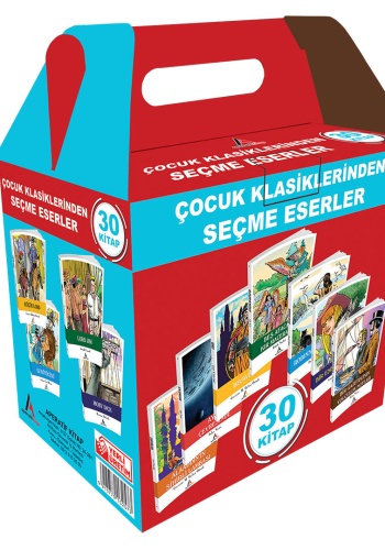 Çocuk Klasiklerinden Seçme Eserler Seti 30 Kitap