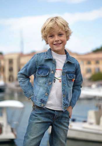 Erkek Çocuk Kot Ceket | 6 - 7 Yaş