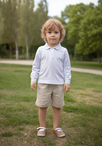 Erkek Beyaz Lacoste T - Shirt - Çocuk Tişört Pamuklu Kumaşlı Organik Hit Kazandıran Ürün.