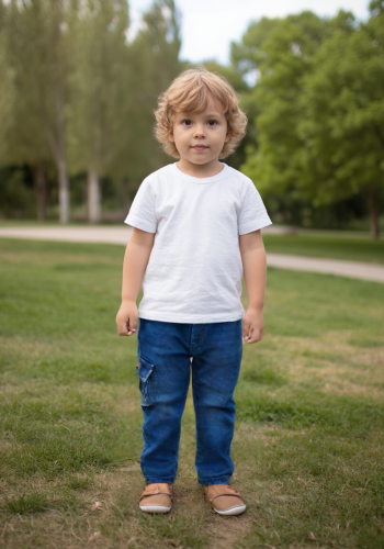 Erkek Çocuk Yandan Cepli Kot Pantolon | Mavi | 3 - 4 Yaş