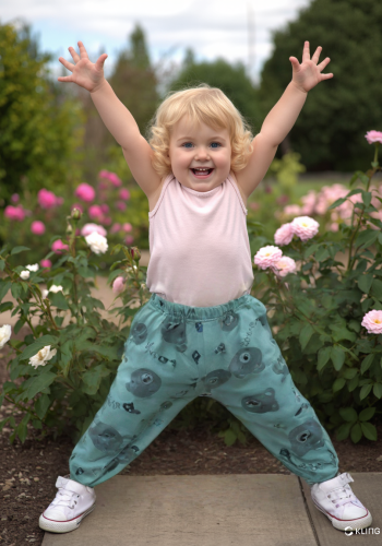 Bebek Tek Alt | Yeşil | Patikli | 0 - 9 Ay