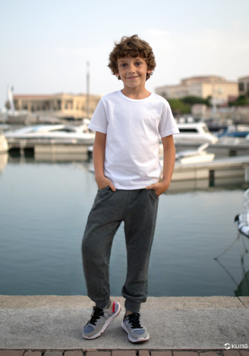 İpeks Kompak Ribana Paça Çocuk Eşofman Altı - Pamuk, Kaliteli Malzeme, Rahat Kesim