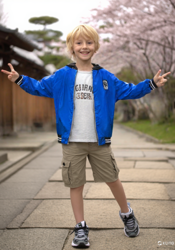 Erkek Çocuk Yağmurluk | Mavi | 5 - 6 Yaş